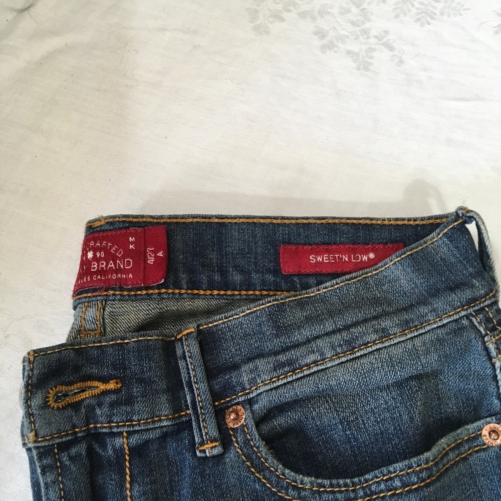 Lucky Brand Jeans Sweet n Low Medium Wash Size 4 - Picture 7 of 8